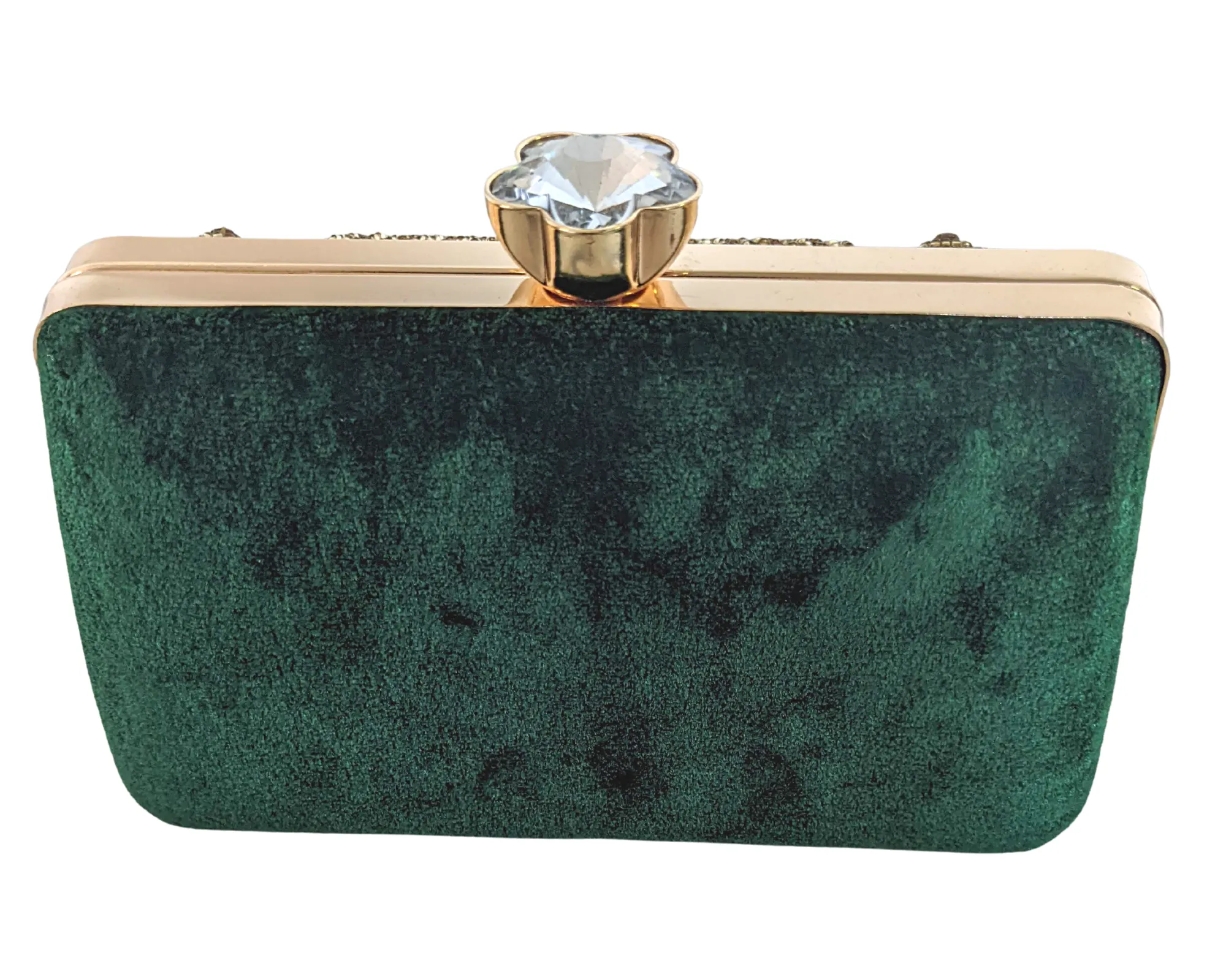 Bottle Green Luxury Bags, Clutch Purse For Women