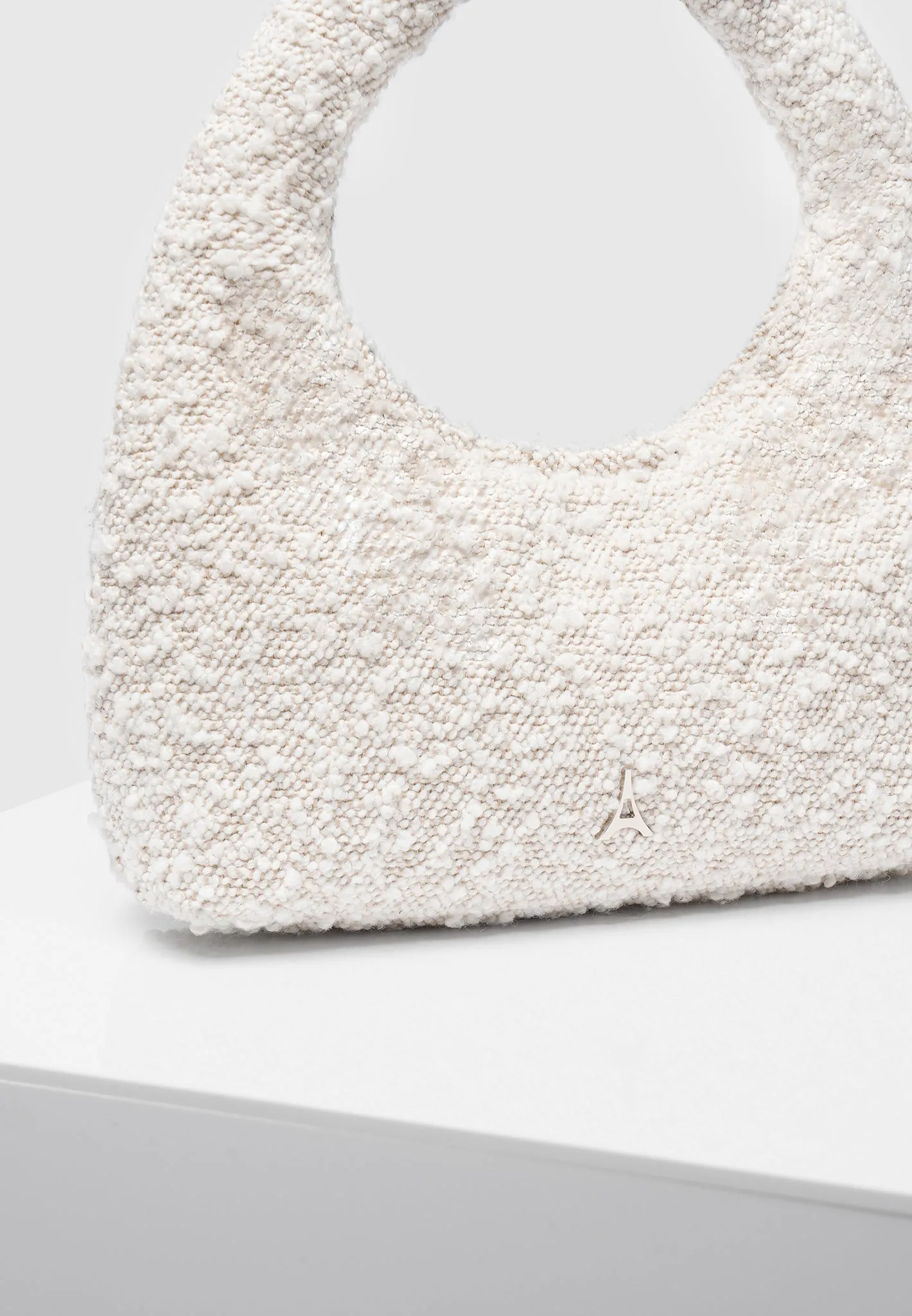 Boucle Handbag - Off White