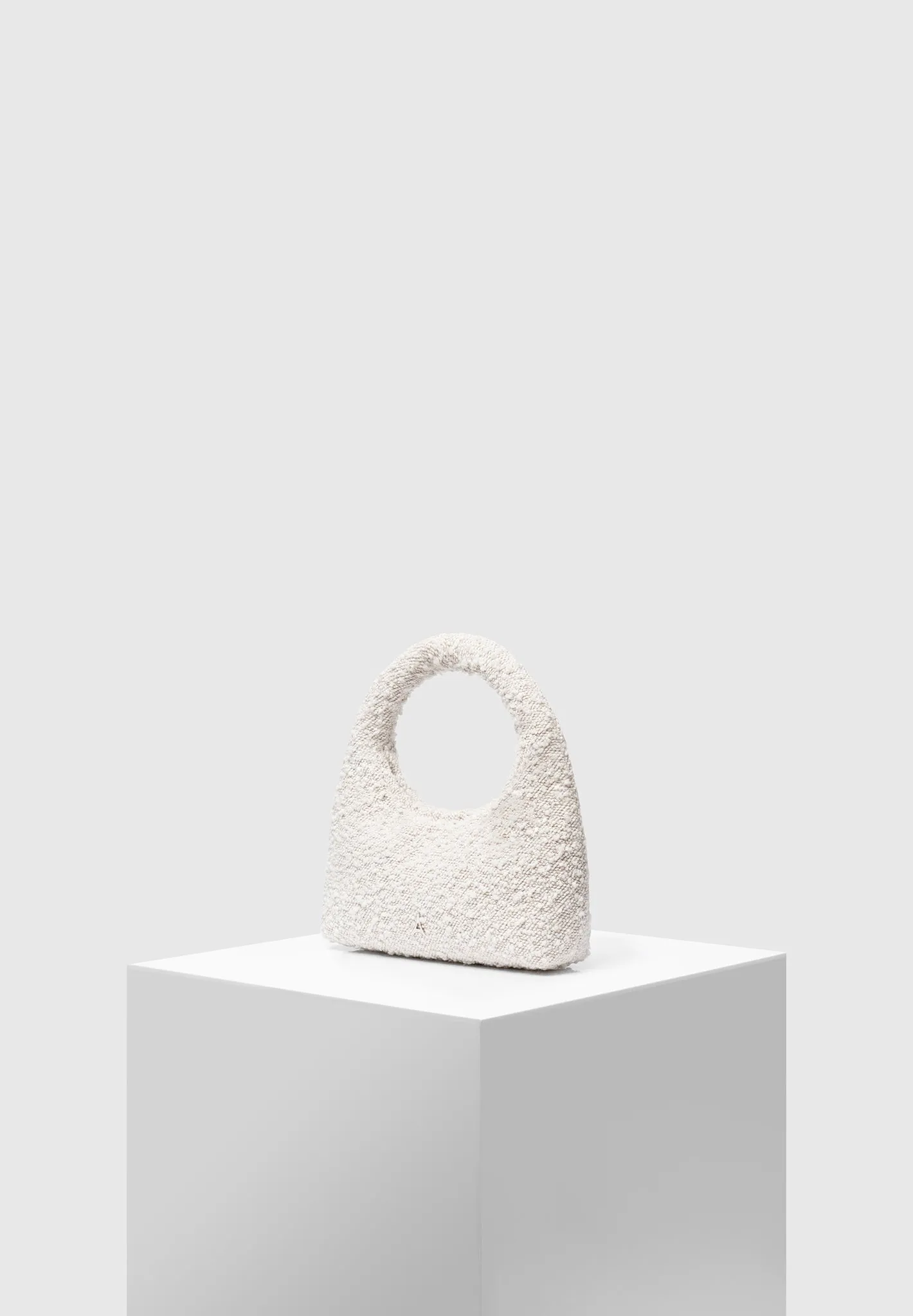 Boucle Handbag - Off White