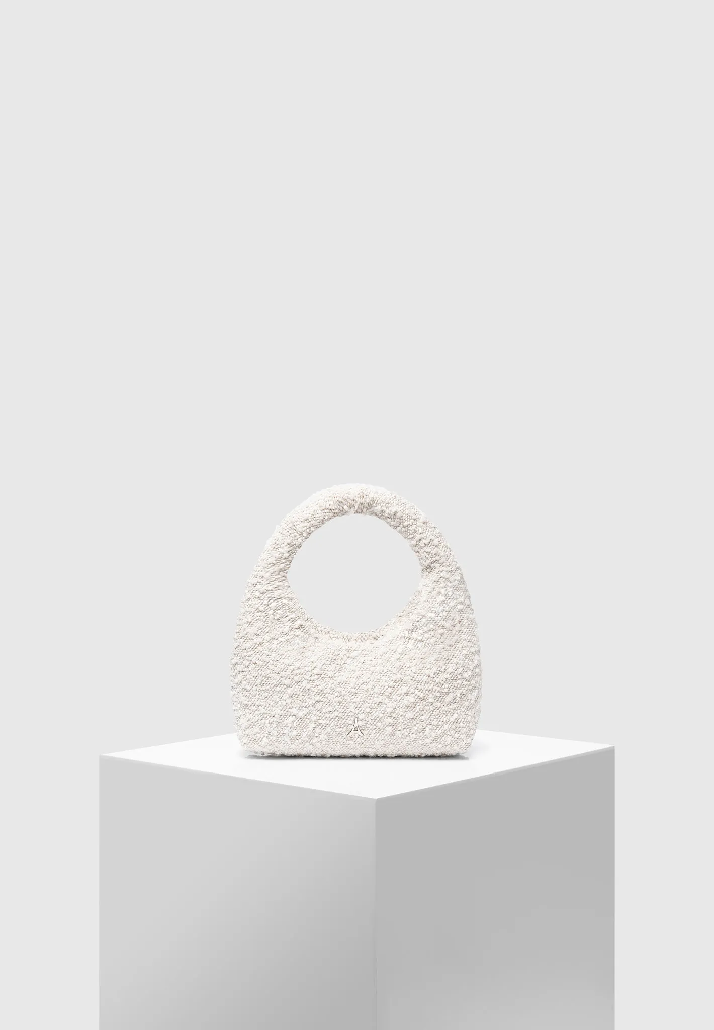 Boucle Handbag - Off White