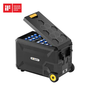 BougeRV Rocky 81QT Dual Zone 12V Portable Fridge