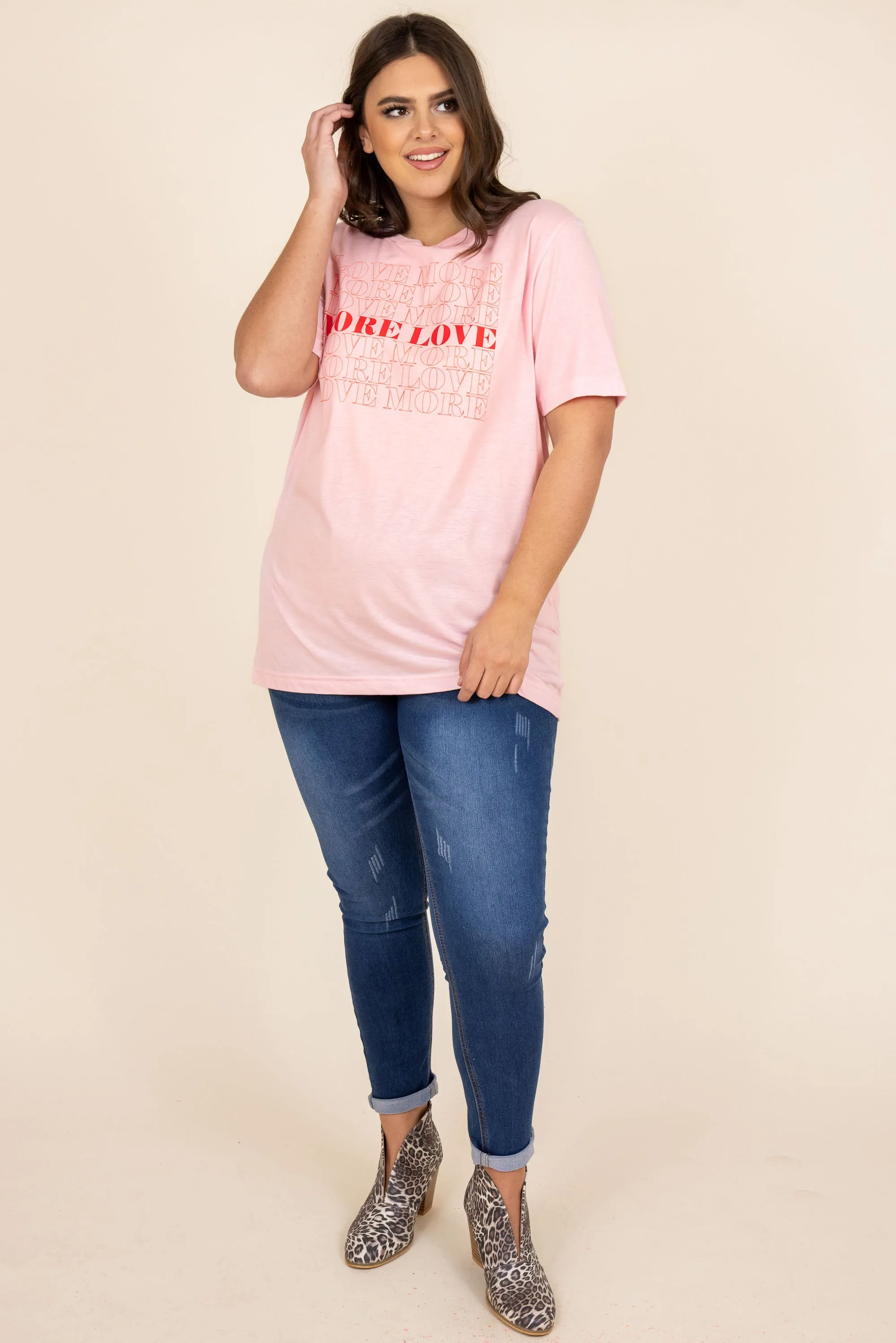 Boundless Love Tee, Pink