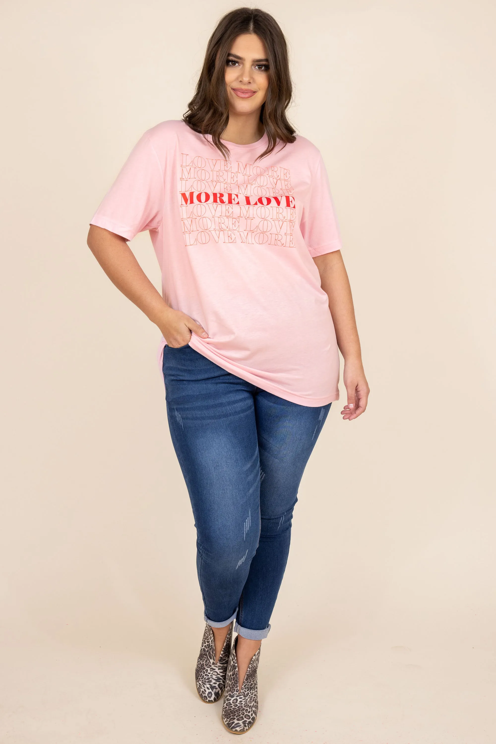 Boundless Love Tee, Pink