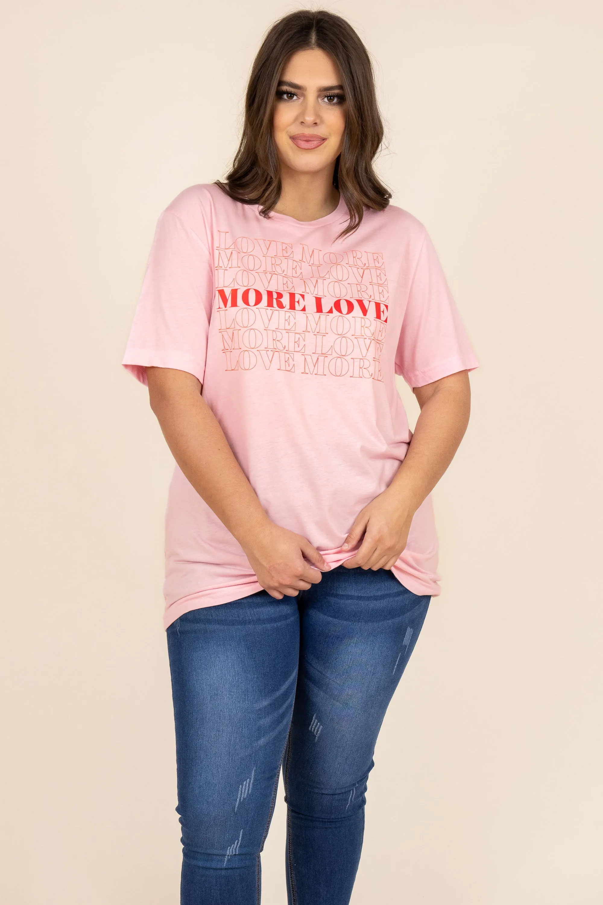 Boundless Love Tee, Pink