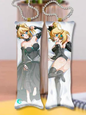 Bowsette / Princess Bowser / Blonde V2 Keychain SUPER MARIO