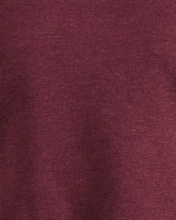 Boxy Raglan Pullover | Maroon