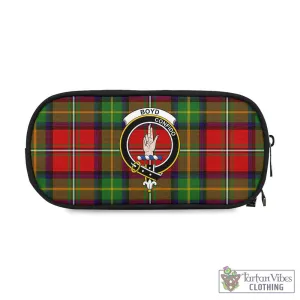 Boyd Tartan Pen and Pencil Case with Family Crest