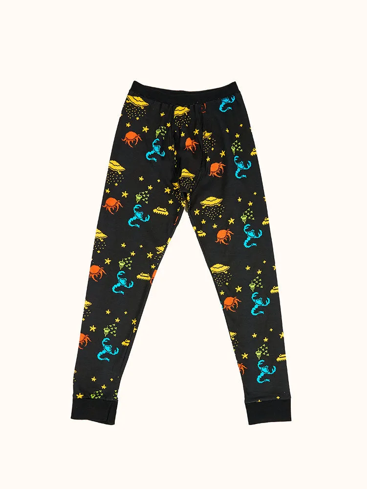 Boys' Aliens Long Sleeve Organic Cotton Pajama Set