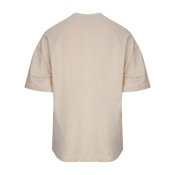 BOYS BEIGE SHORT SLEEVE T-SHIRT