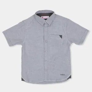 Boys Casual Shirt Cotton - GREY