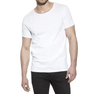 Bread & Boxers Relaxed Men's Underwear Crew-Neck | WHITE