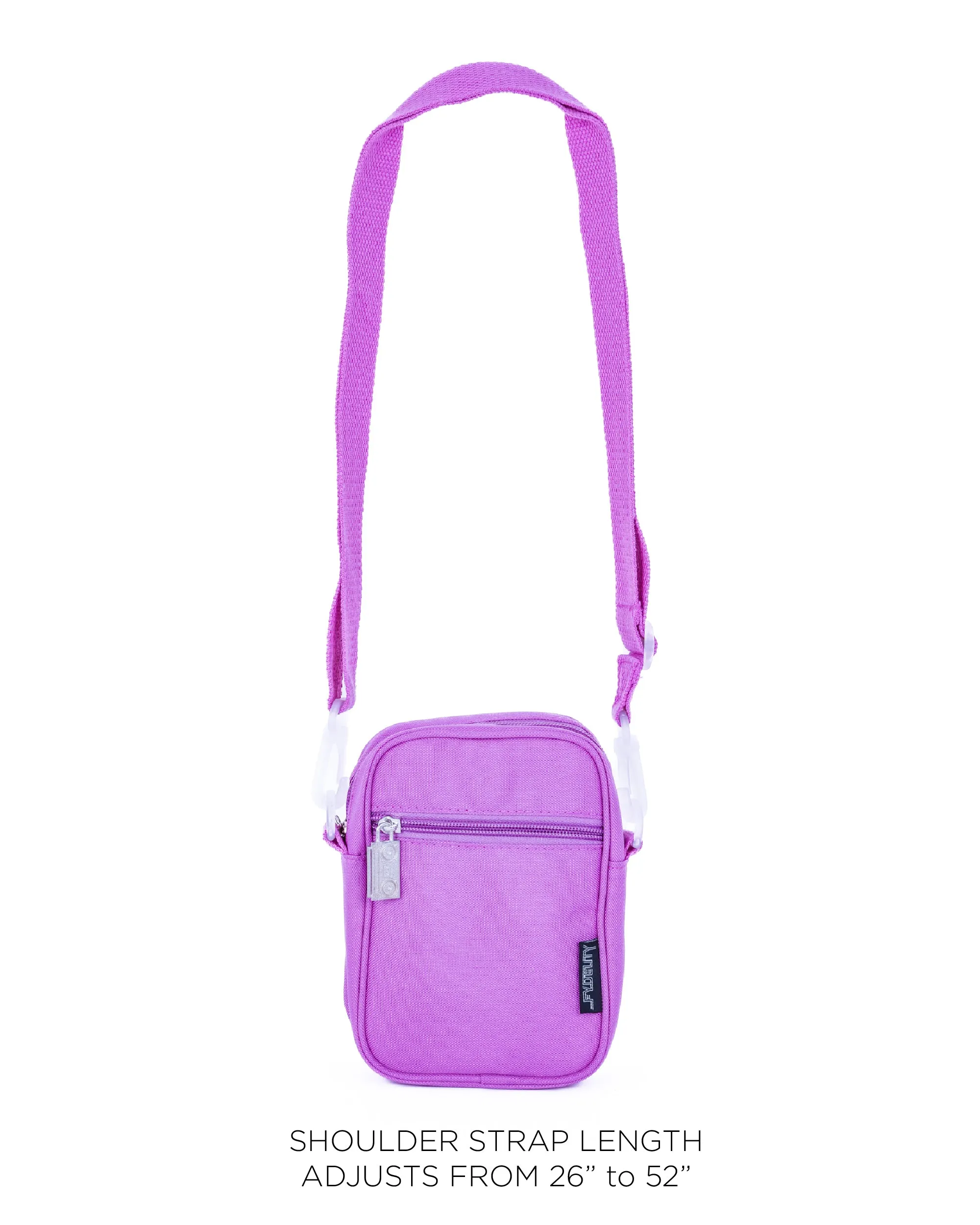 Brick Bag | Mini Crossbody | Recycled RPET | Neon Purple