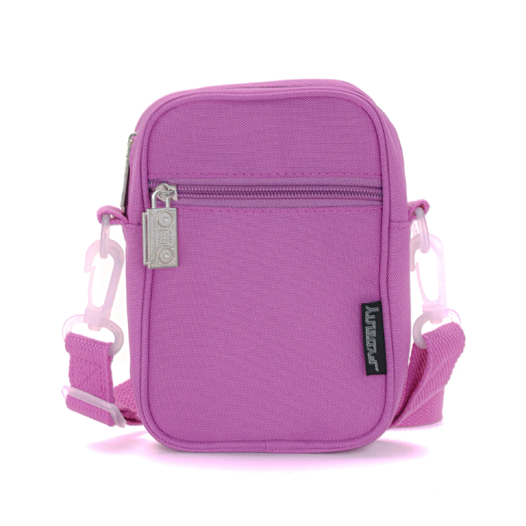 Brick Bag | Mini Crossbody | Recycled RPET | Neon Purple