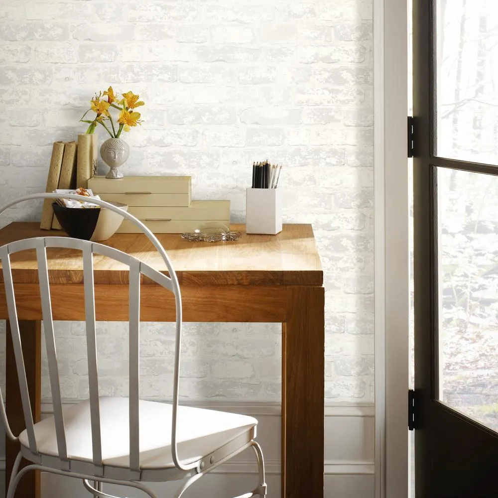 Brick Peel and Stick Wallpaper