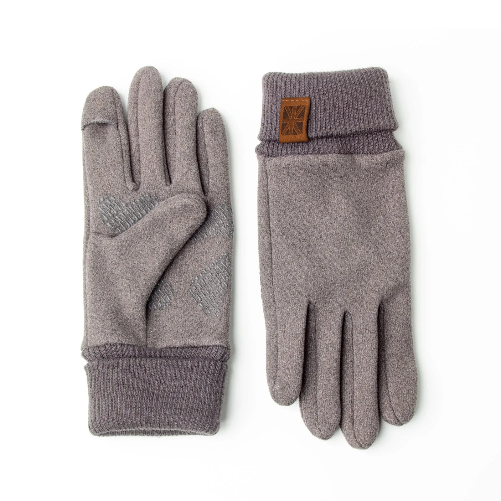 Britt's Knits Pro Tip Texting Glove - Gray