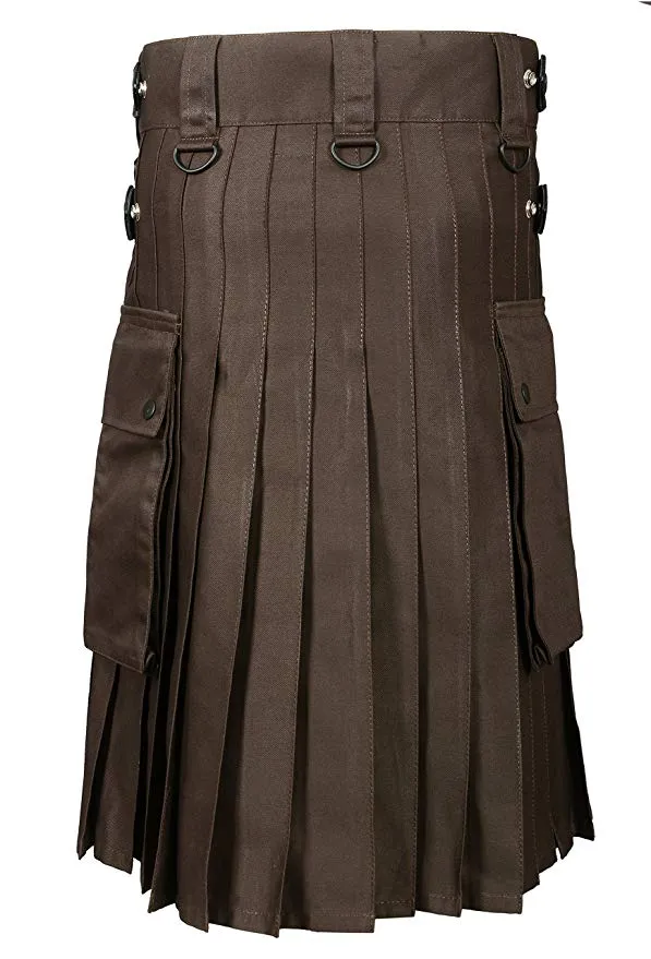 Brown Utility Kilt