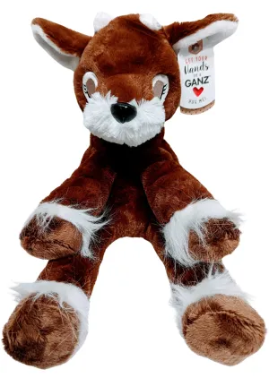 Brown Winter Bliss Deer with White Spots Brown Winter Bliss Deer with White Spots