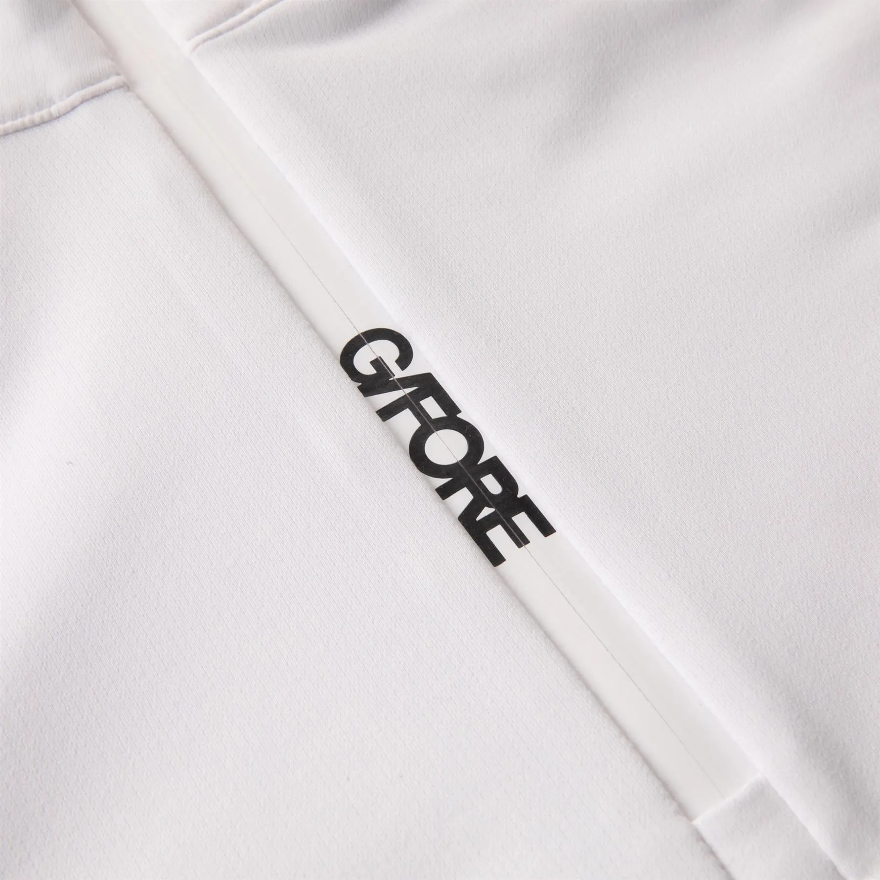 Brushed Back Tech Quarter Zip Pullover Snow - AW24