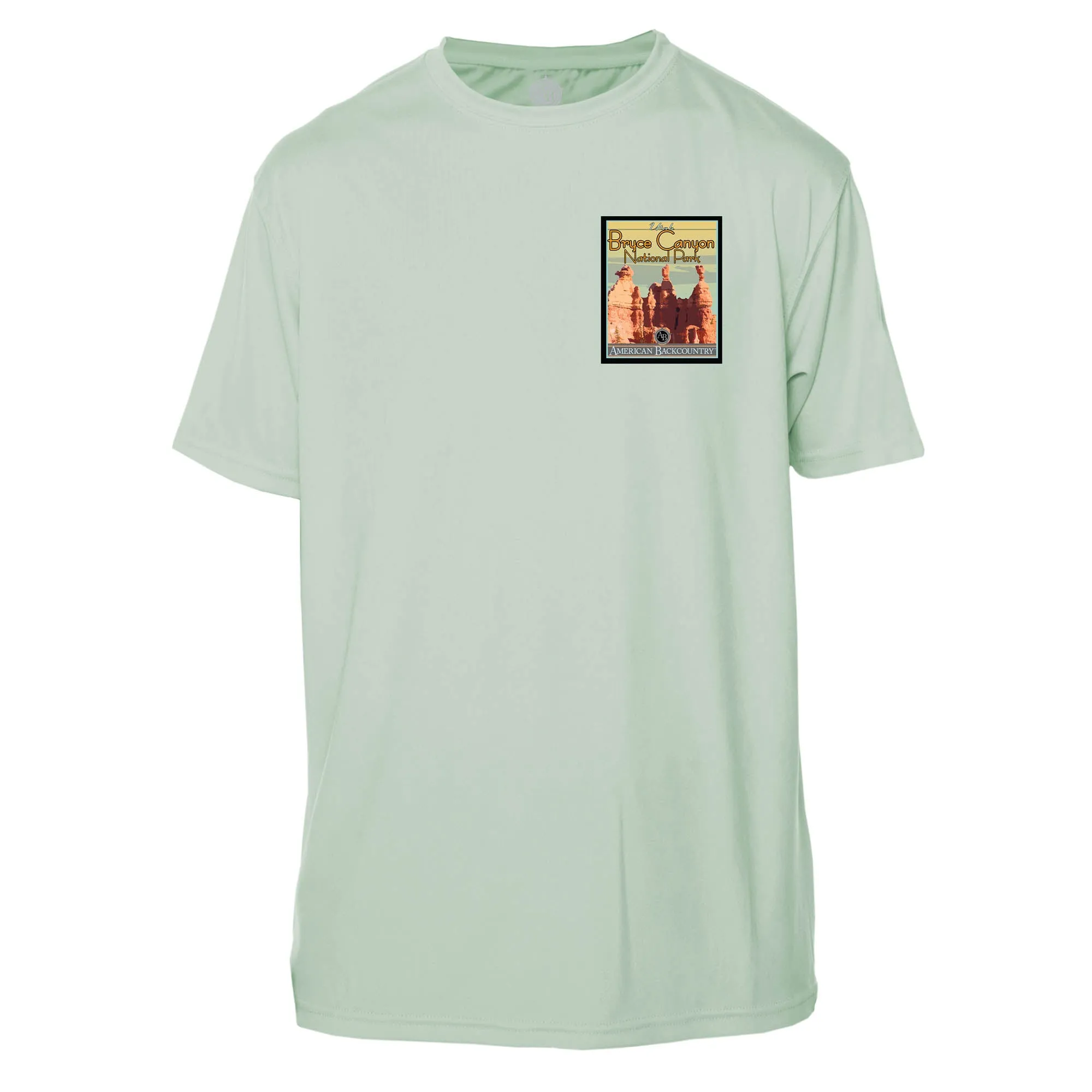 Bryce Canyon National Park Vintage Destinations Short Sleeve Microfiber Men's T-Shirt