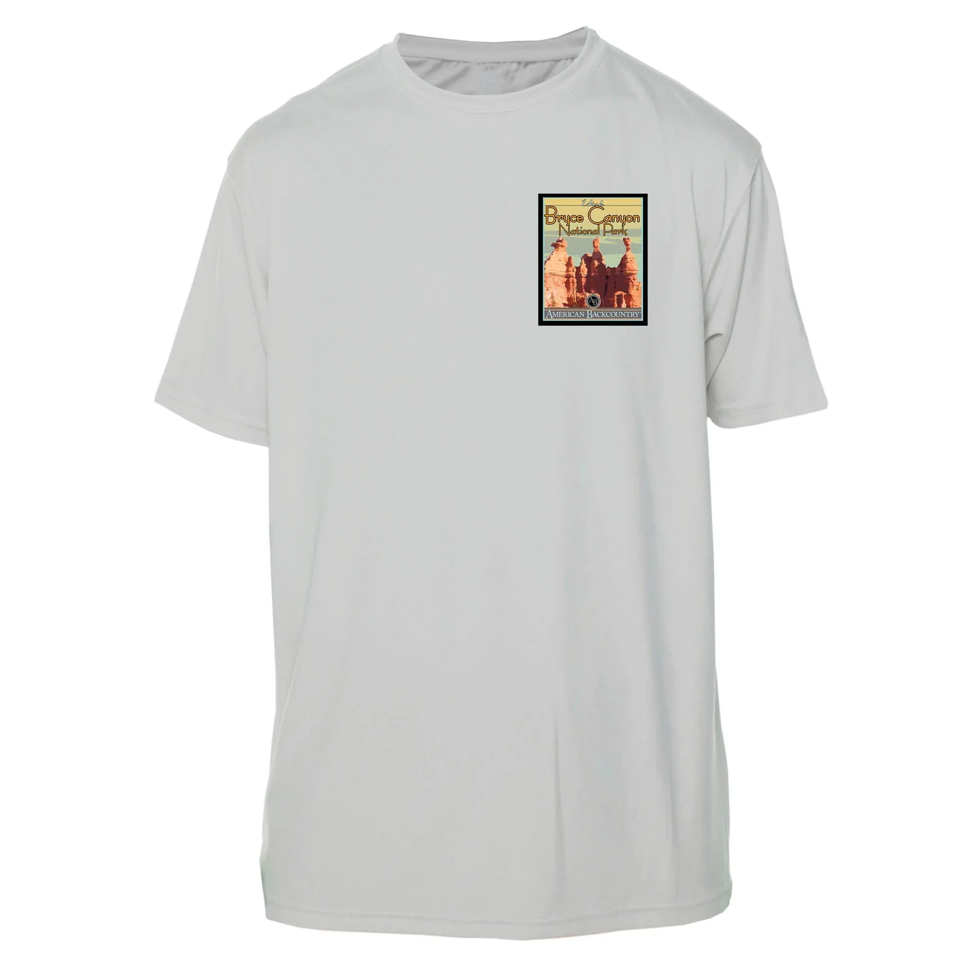 Bryce Canyon National Park Vintage Destinations Short Sleeve Microfiber Men's T-Shirt