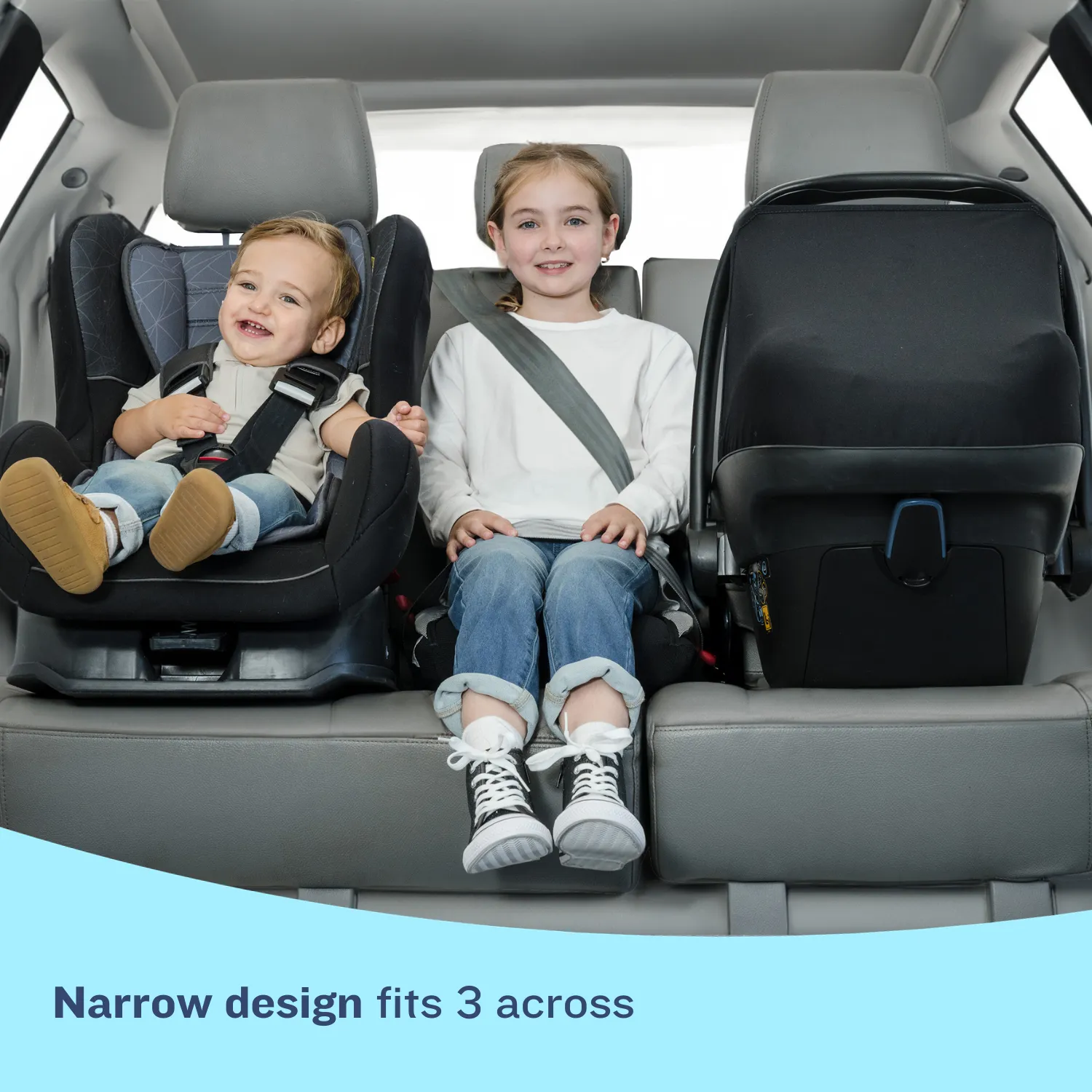 BubbleBum Inflatable Car Booster Seat - Travel Booster Seat - Rainbow Style ✔️