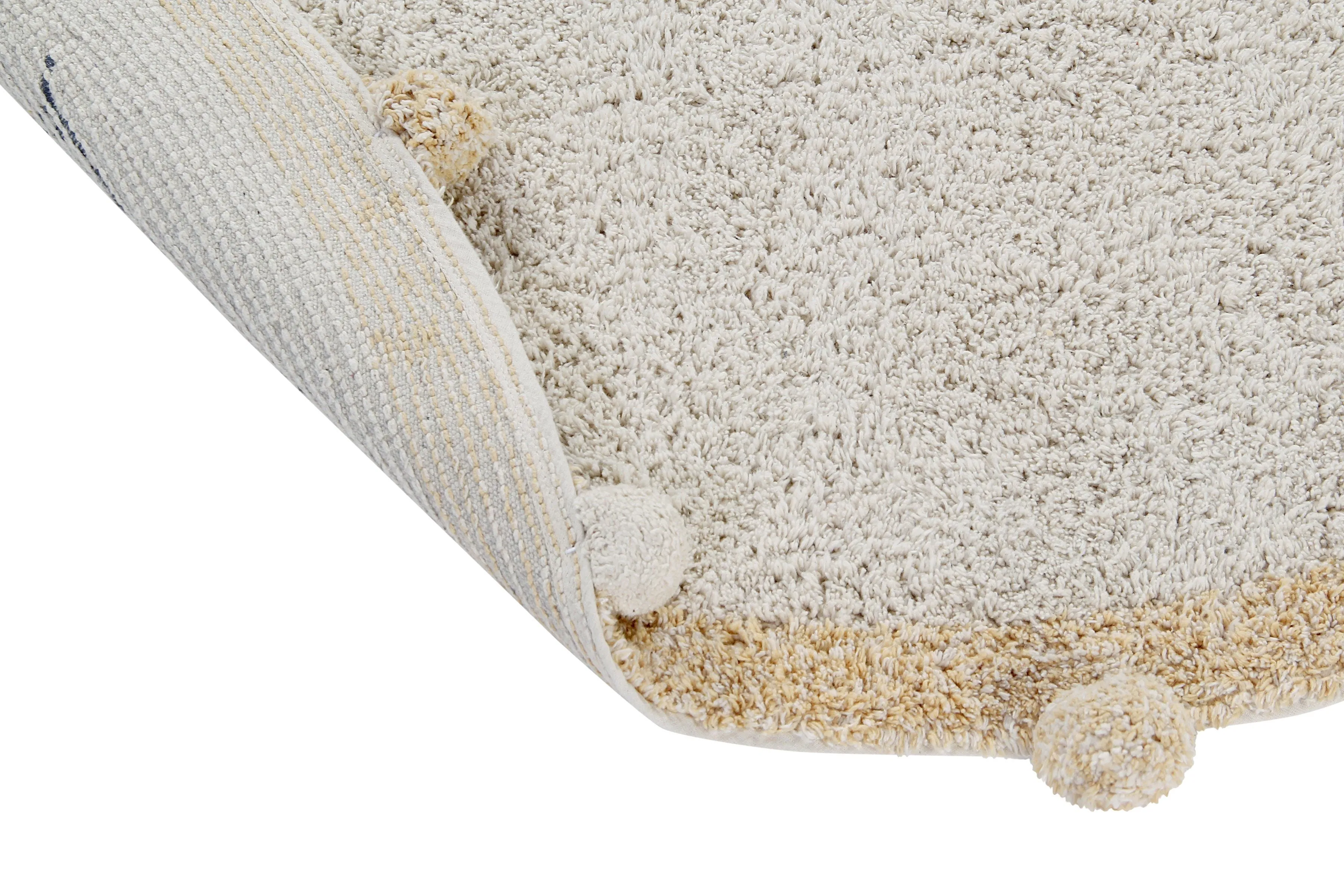 Bubbly Washable Rug - Honey