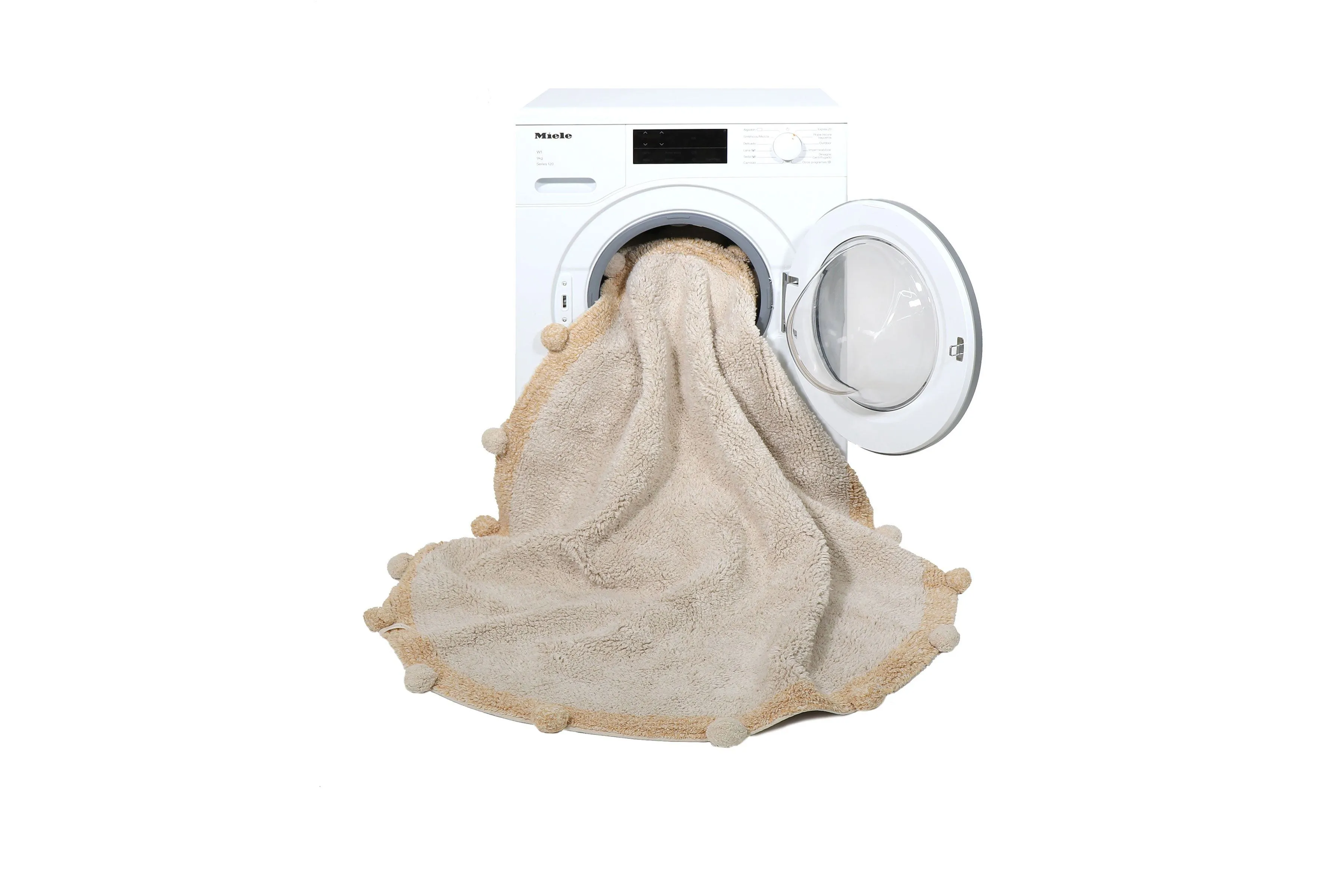 Bubbly Washable Rug - Honey
