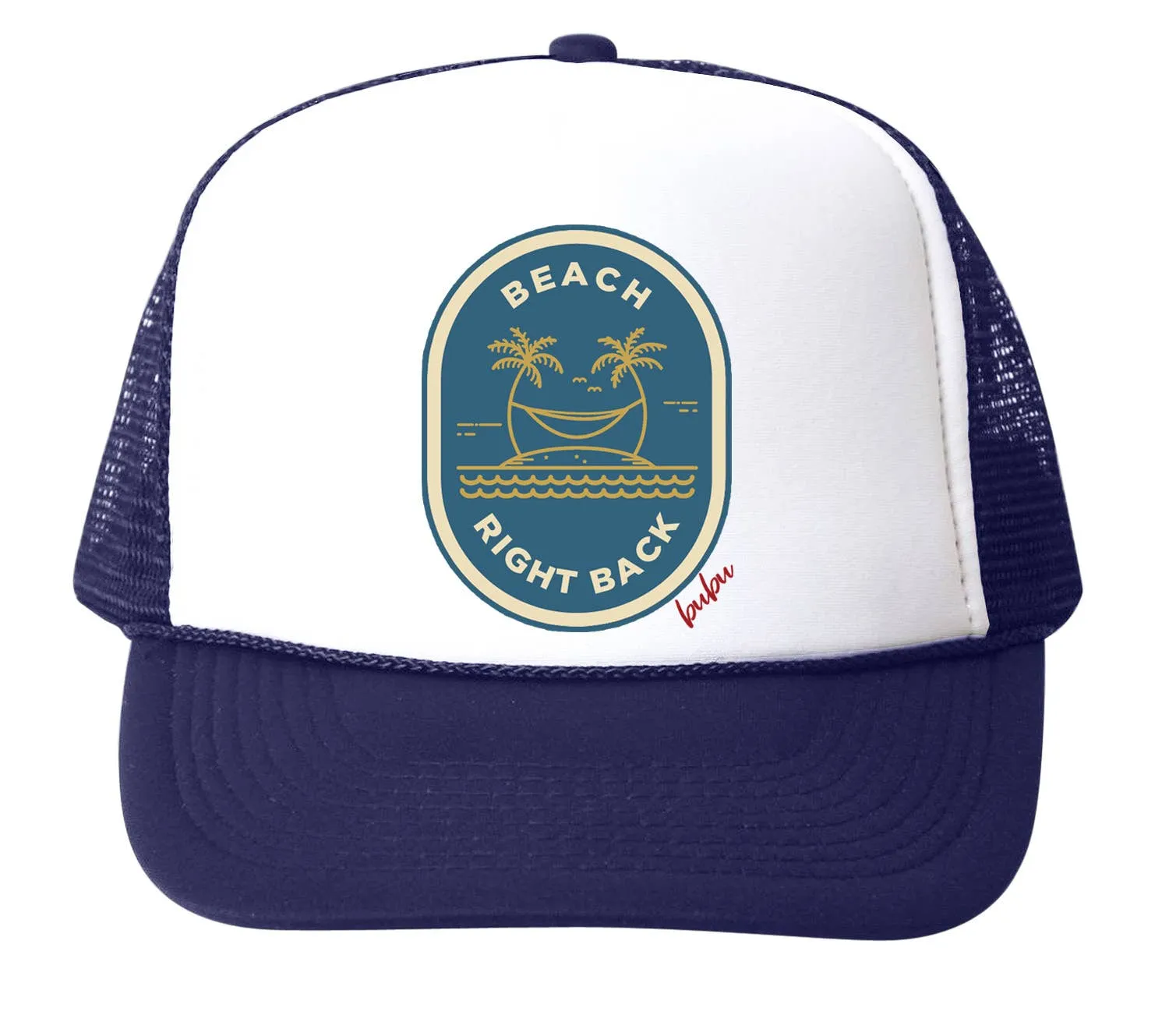 Bubu - Beach Right Back Trucker Hat (multiple colors)