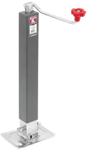 Bulldog 190704 Trailer Jack, 8000 lb Lifting, 4 ft 3-5/32 in Max Lift H, 54 in OAH, Steel :EA: QUANTITY: 1