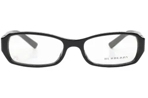 Burberry BE2082 3001 Shiny Black / Demo Lens Italy Eyeglasses 53mm