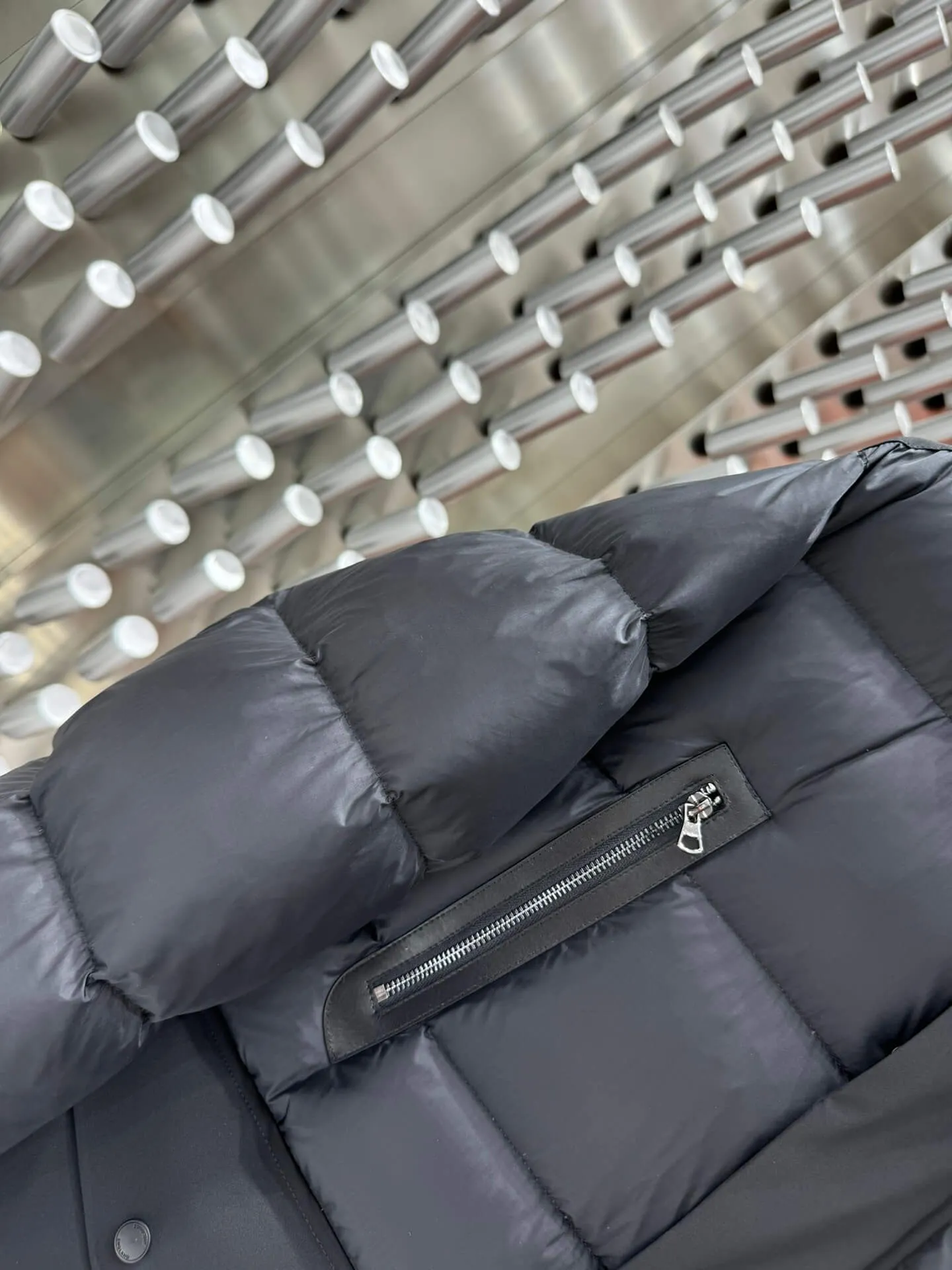 Burberry Black Puffer Down Jacket