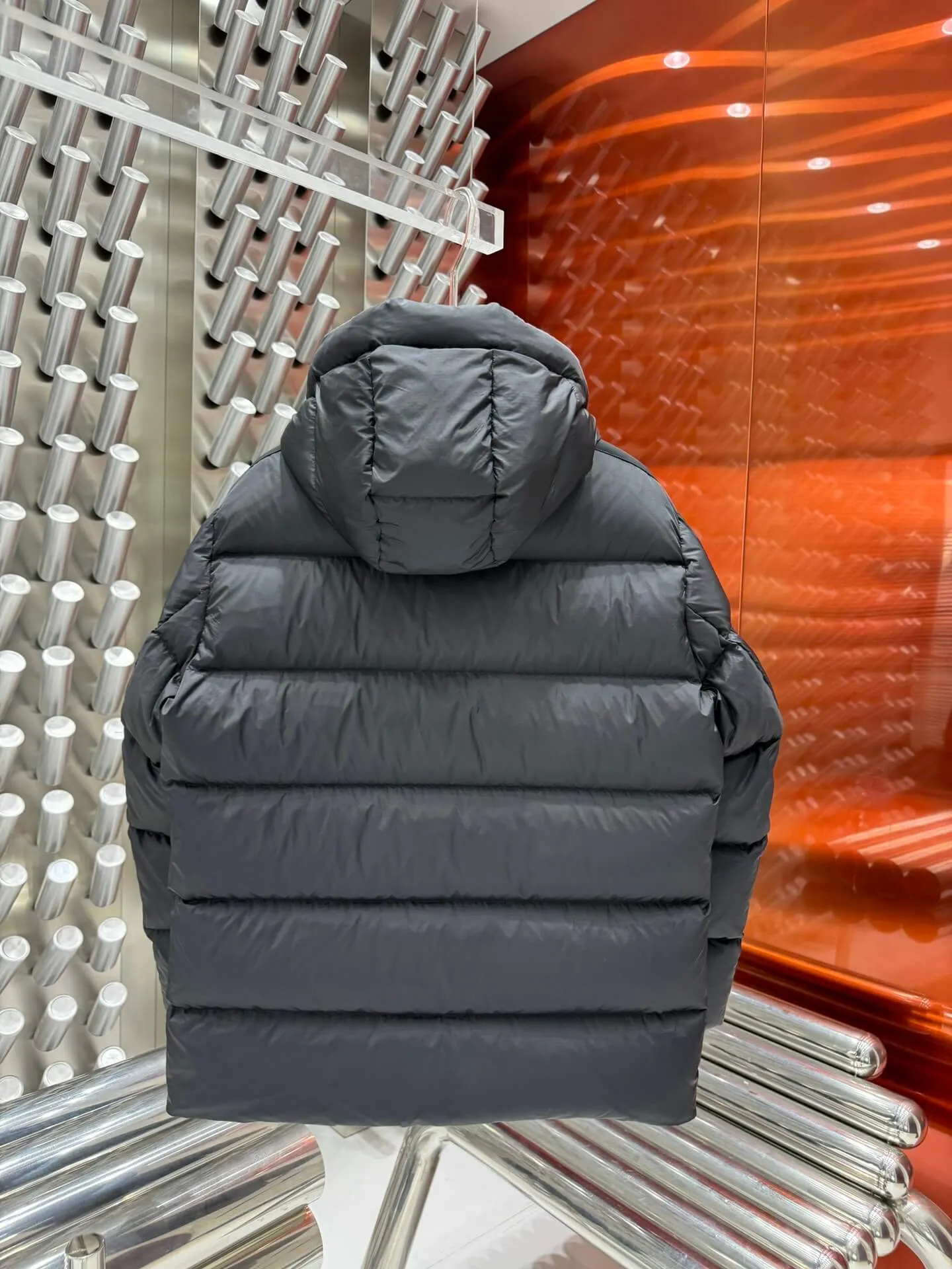 Burberry Black Puffer Down Jacket