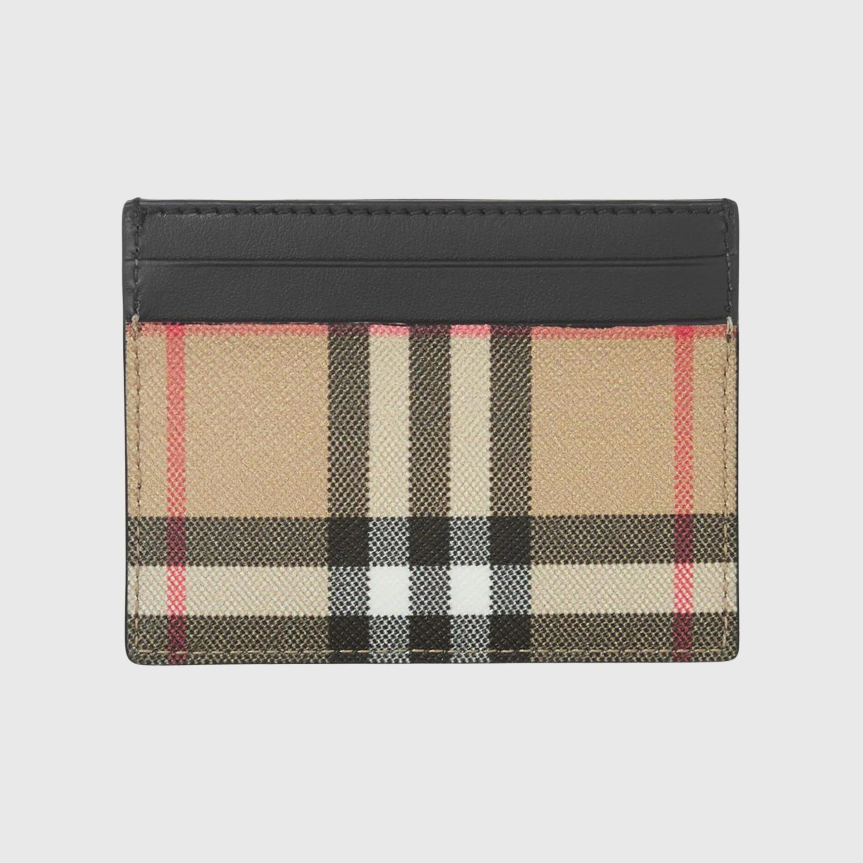 Burberry Vintage Check (5 Slot) Card Case