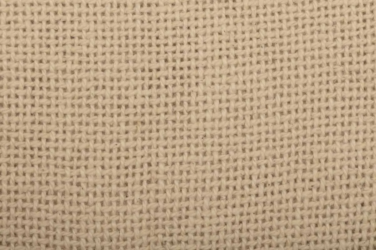 Burlap Vintage Standard Pillow Case w/ Fringed Ruffle Set of 2 21x30
