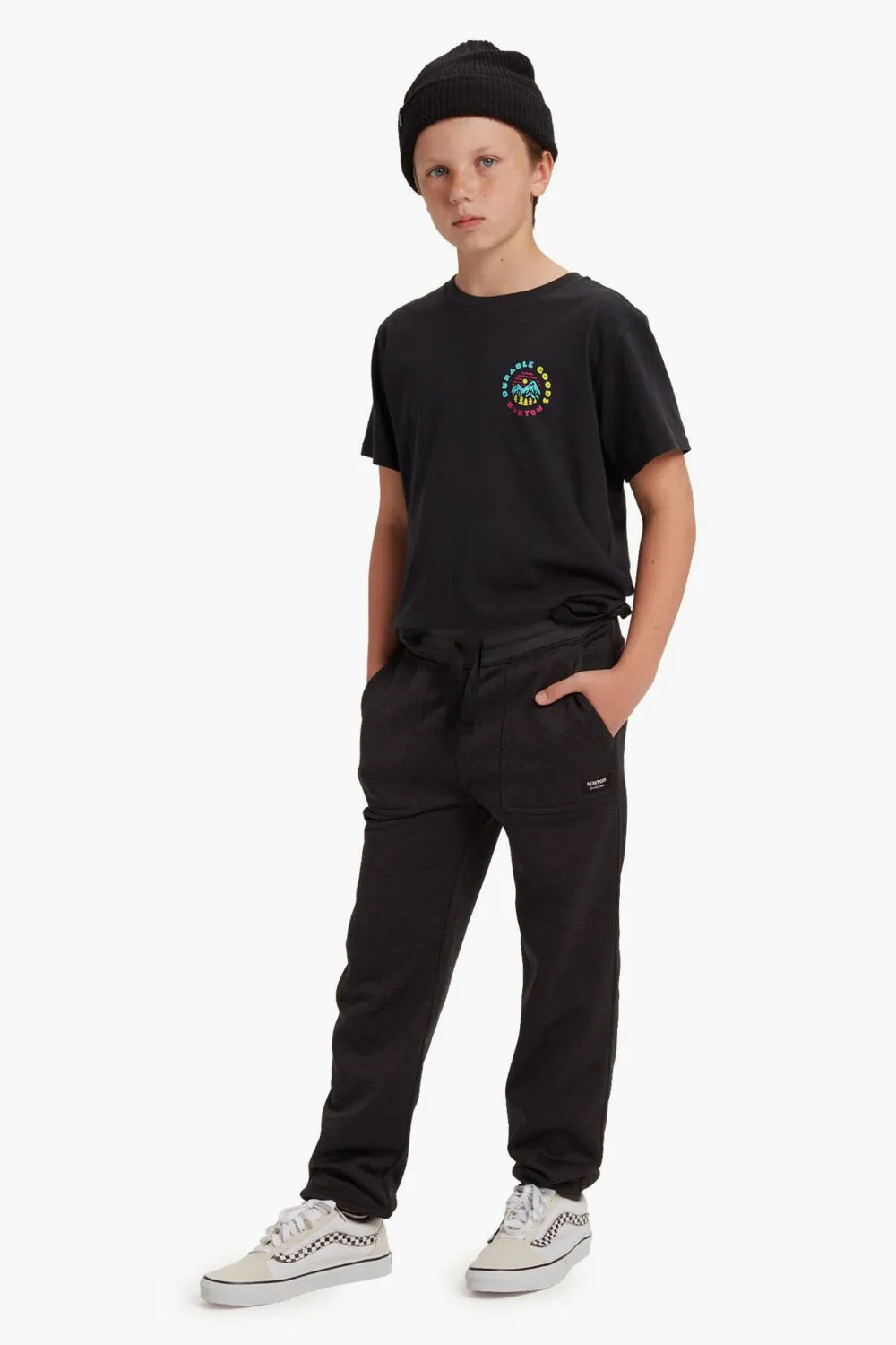 Burton Kids Oak Sweatpant - True Black Heather