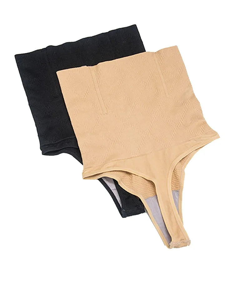 Butt Lifter Tummy Control Panties G-string Thong Body Shaper High Waist Trainer Shapewear