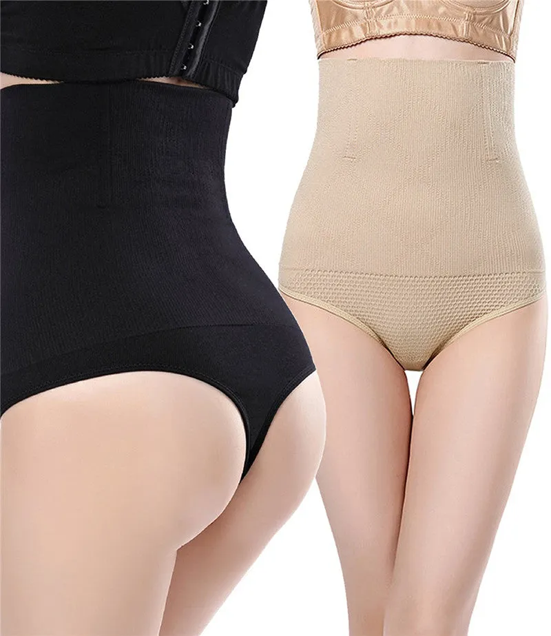 Butt Lifter Tummy Control Panties G-string Thong Body Shaper High Waist Trainer Shapewear