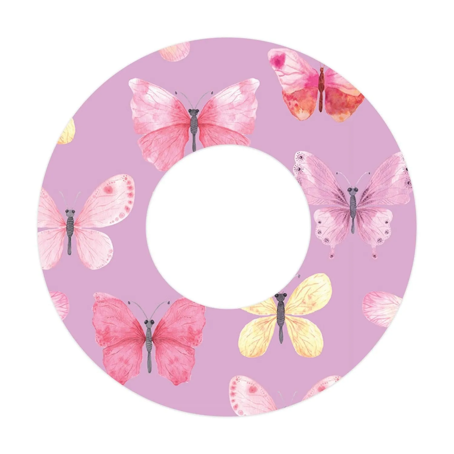 Butterflies Patch  Tape Designed for the FreeStyle Libre 2