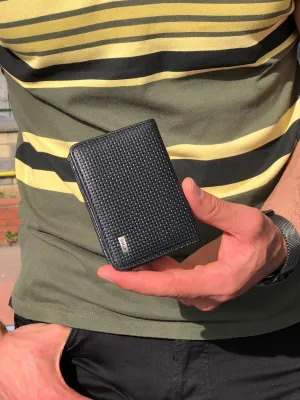 Buy Black Leather Card Holder by GentWith.com with Free Shipping