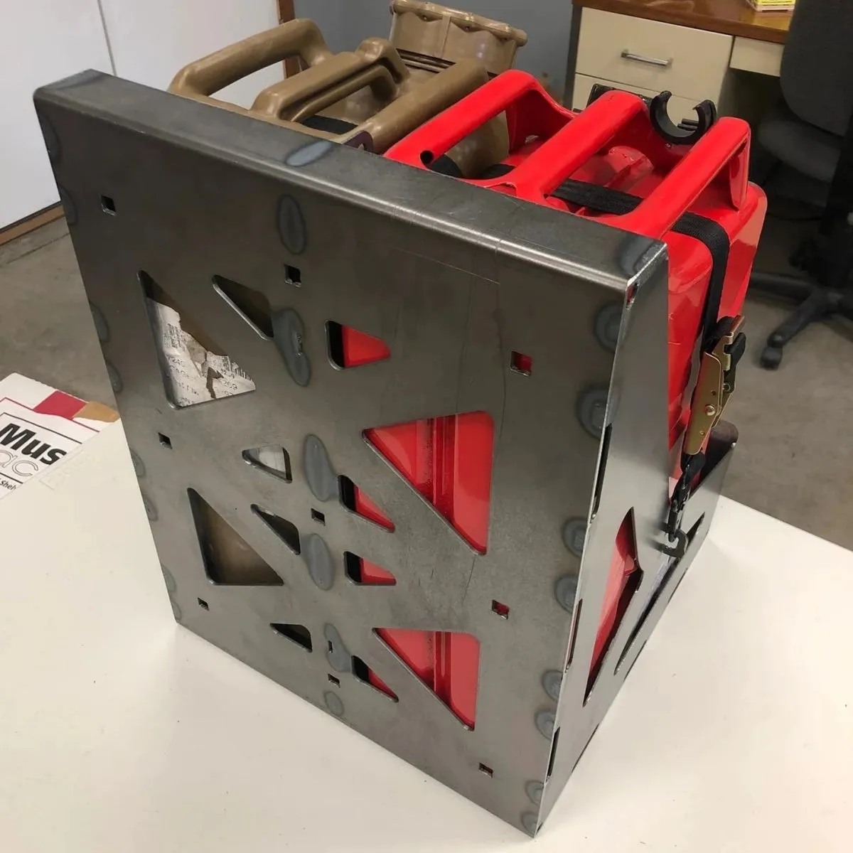 C4 Fabrication Dual Jerry Can Carrier
