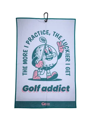 CA Waffle Golf Towels | Golf Addict