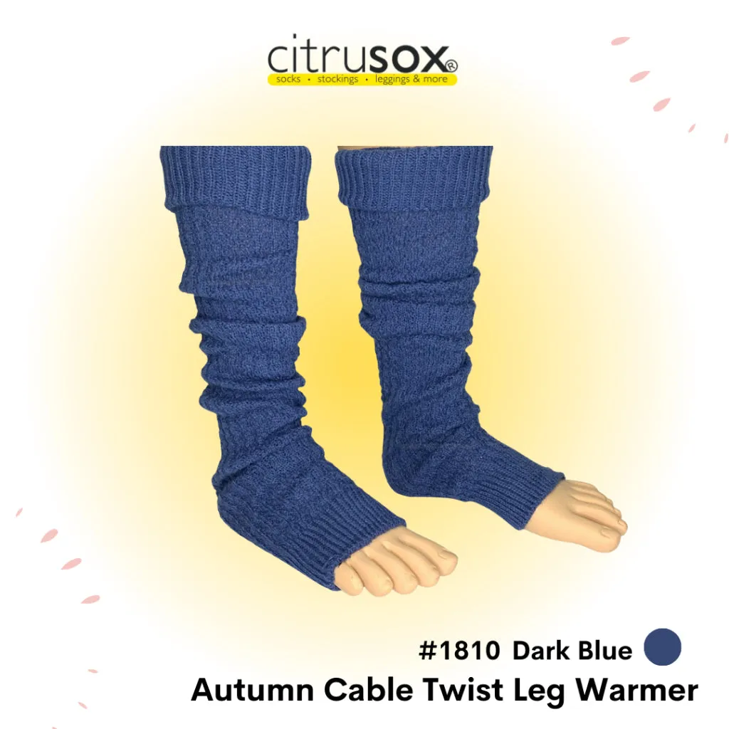 Cable Twist Leg Warmer