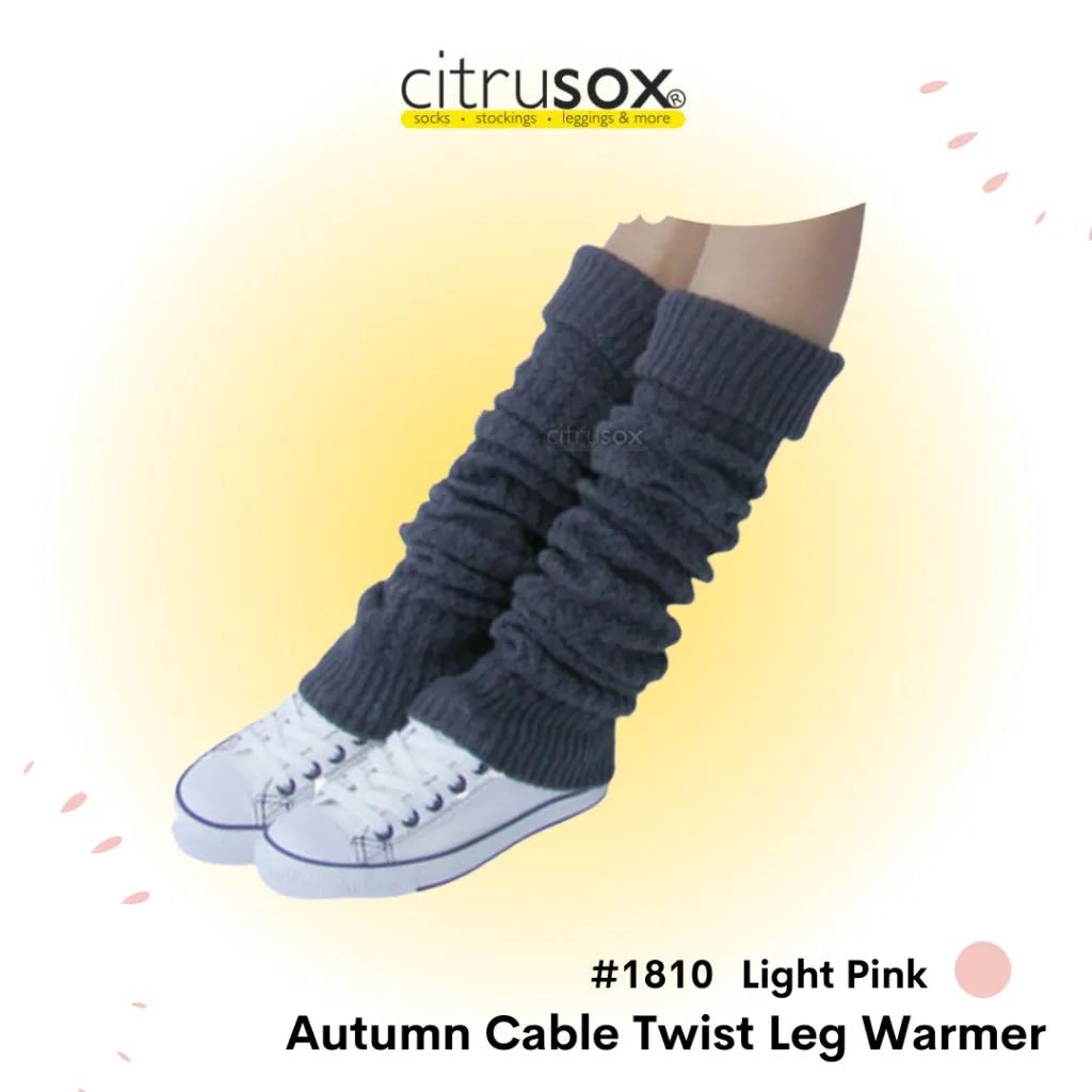 Cable Twist Leg Warmer
