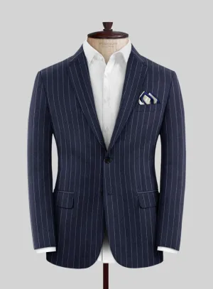 Caccioppoli Reilla Blue Wool Jacket