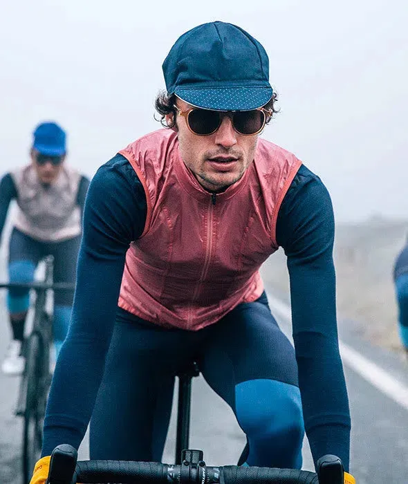 CAFE DU CYCLISTE Cycling Cap Classic - Navy Blue