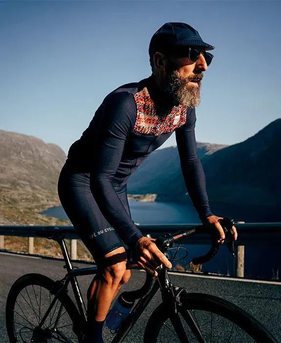 CAFE DU CYCLISTE Cycling Cap Classic - Navy Blue