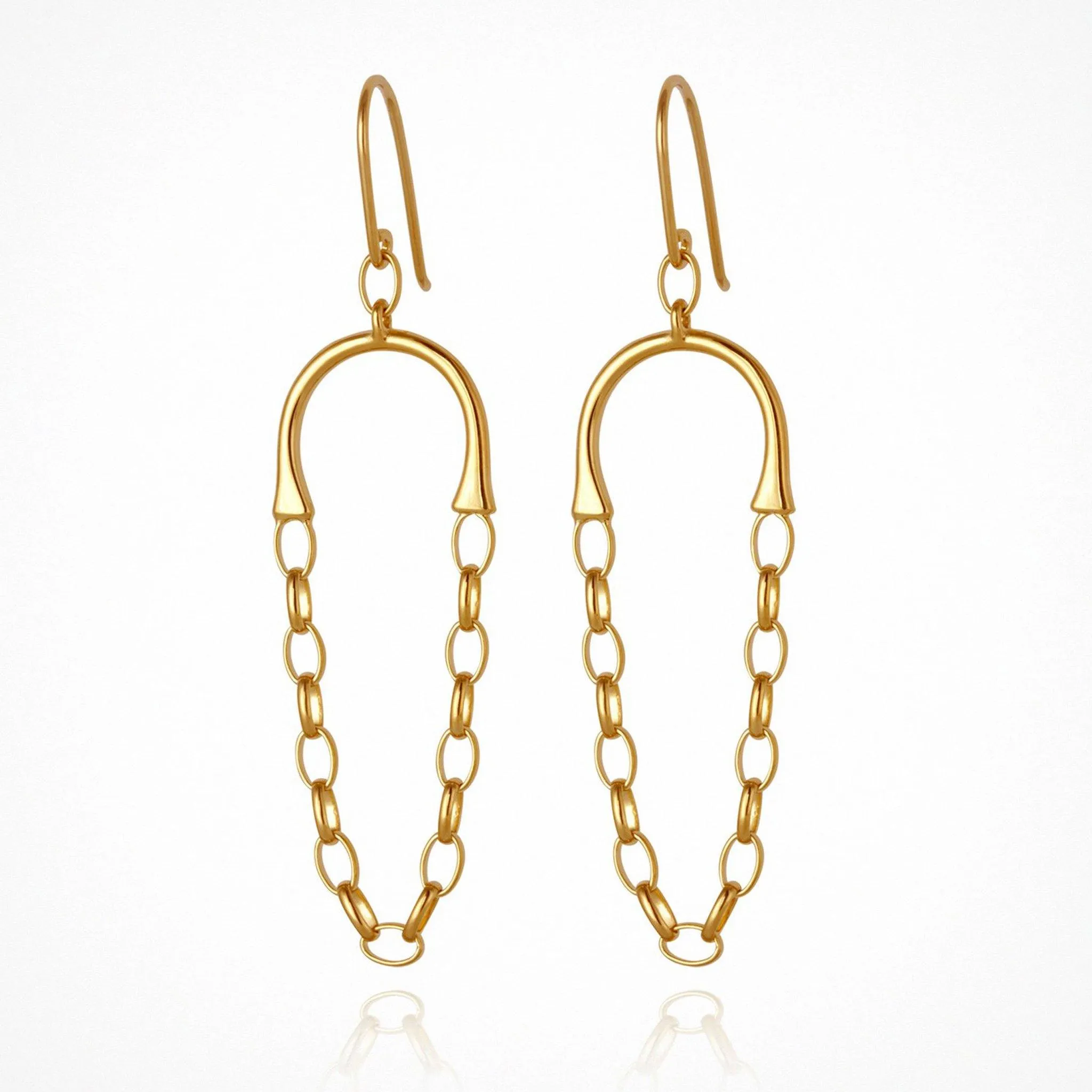 Callista Earrings - Gold