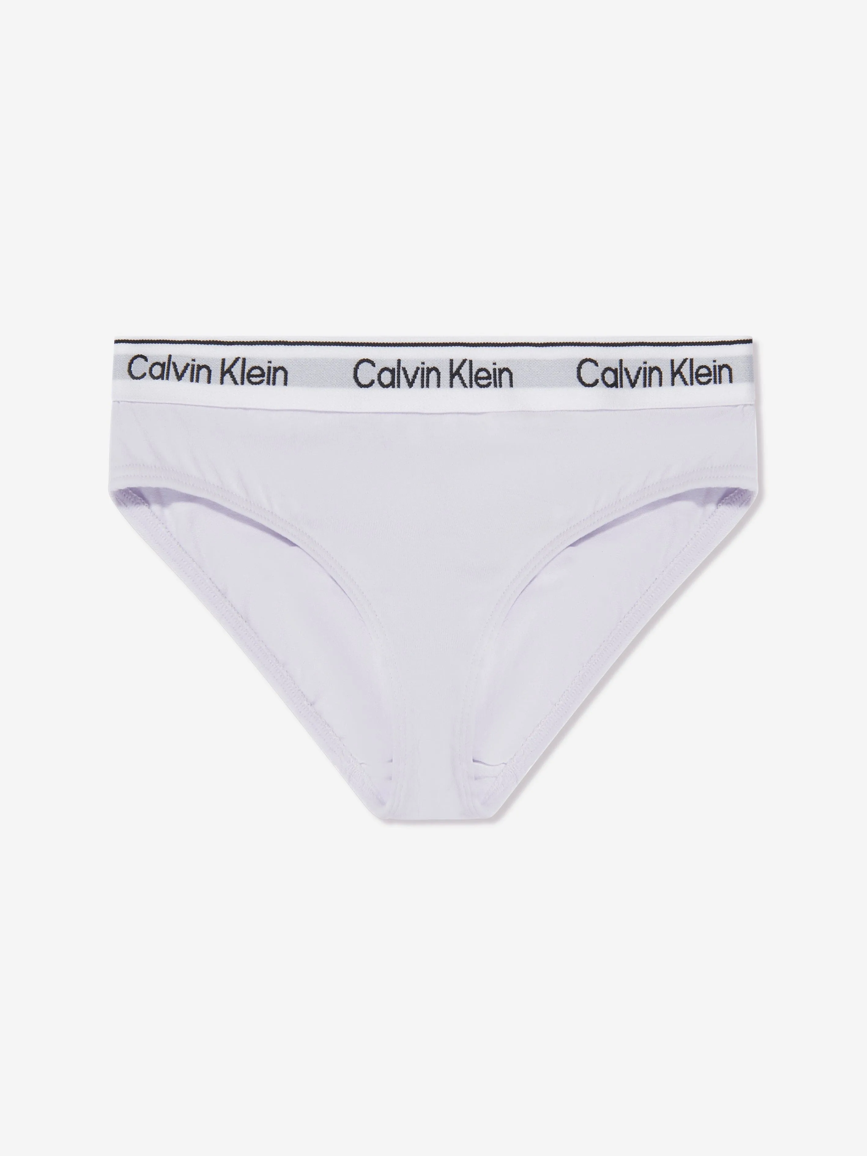 Calvin Klein Girls Bikini Knickers Set (5 Pack) in Lilac