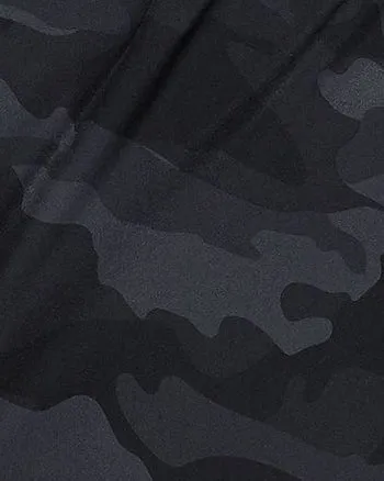 Camo Everyday Running Short | Black