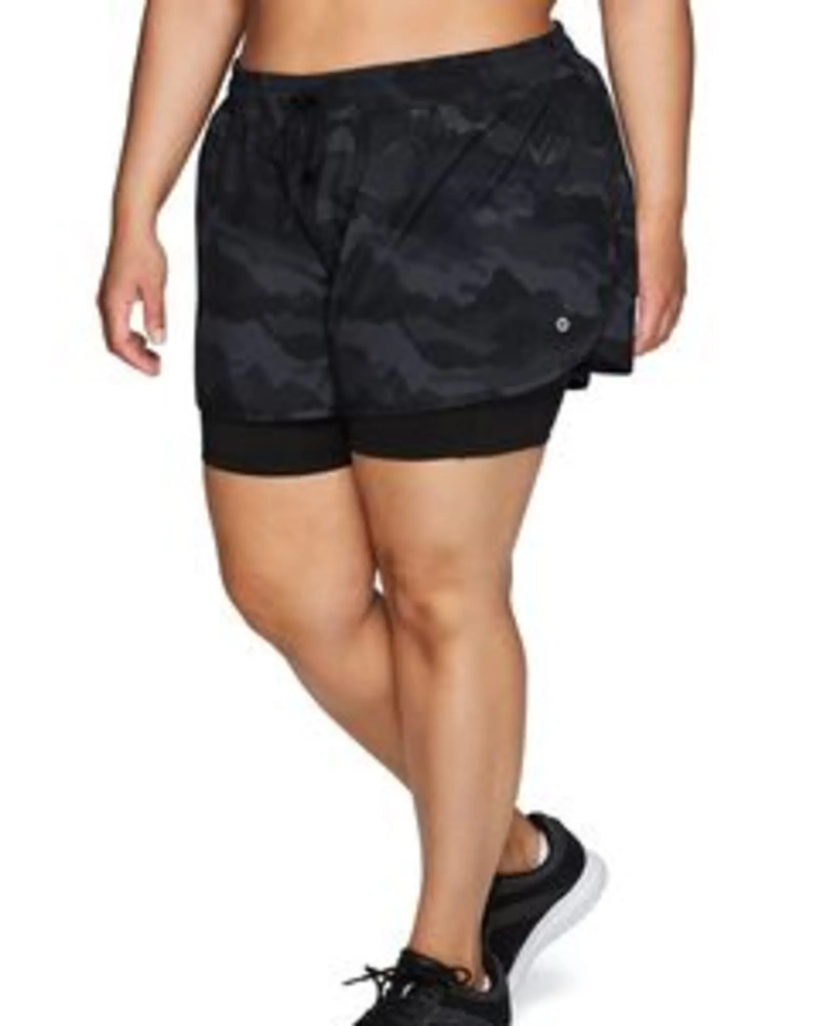 Camo Everyday Running Short | Black
